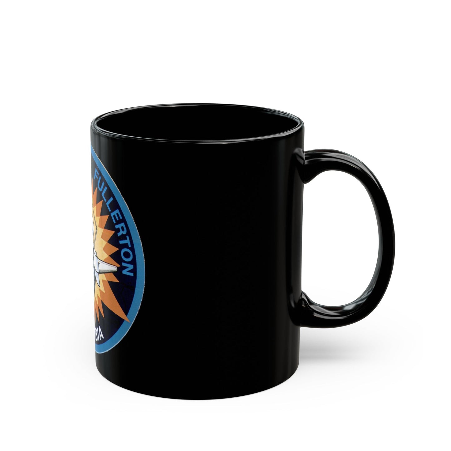 STS 3 (NASA) Black Coffee Mug-The Sticker Space