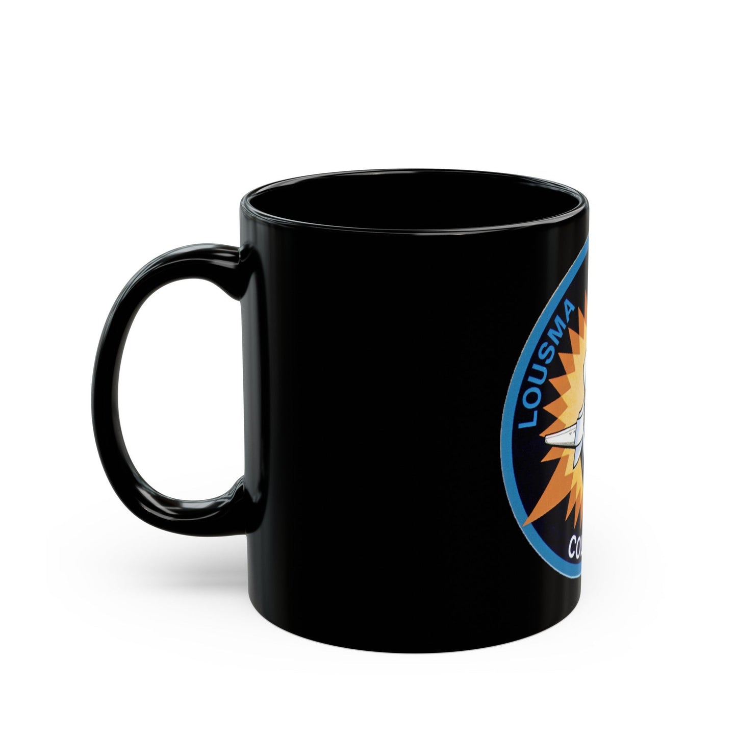 STS 3 (NASA) Black Coffee Mug-The Sticker Space