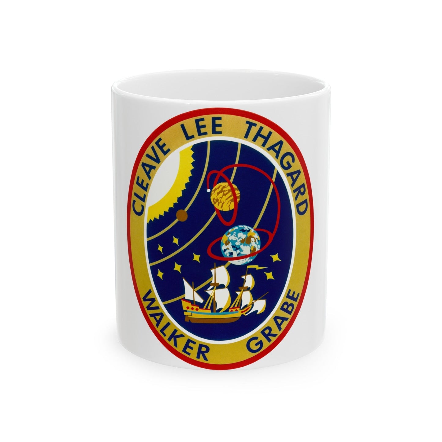 STS 30 (NASA) White Coffee Mug-11oz-The Sticker Space