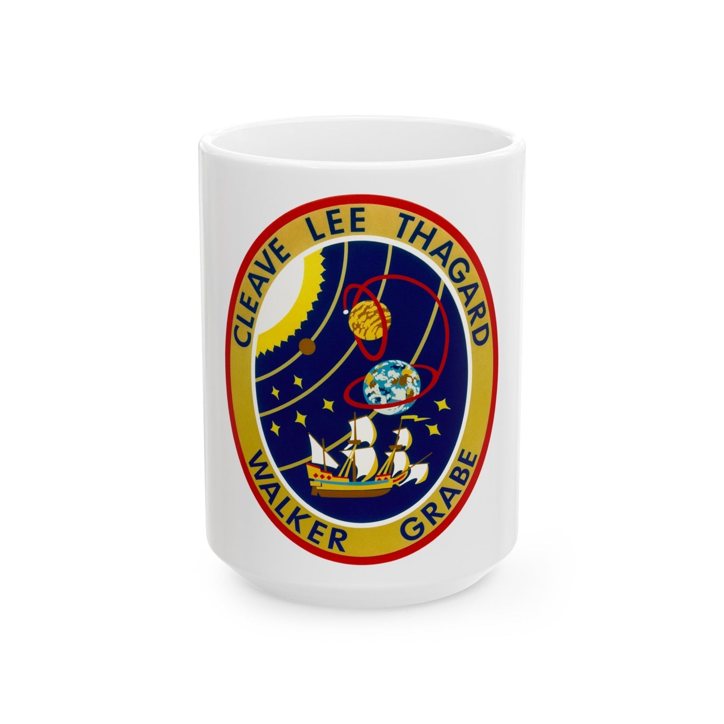 STS 30 (NASA) White Coffee Mug-15oz-The Sticker Space