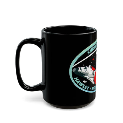 STS 31 (NASA) Black Coffee Mug-The Sticker Space