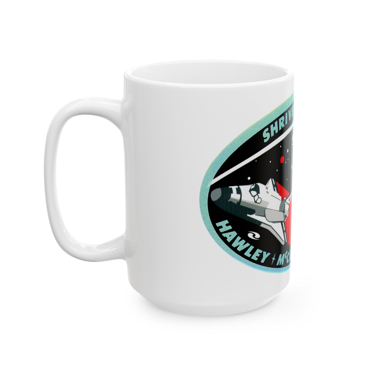 STS 31 (NASA) White Coffee Mug-The Sticker Space