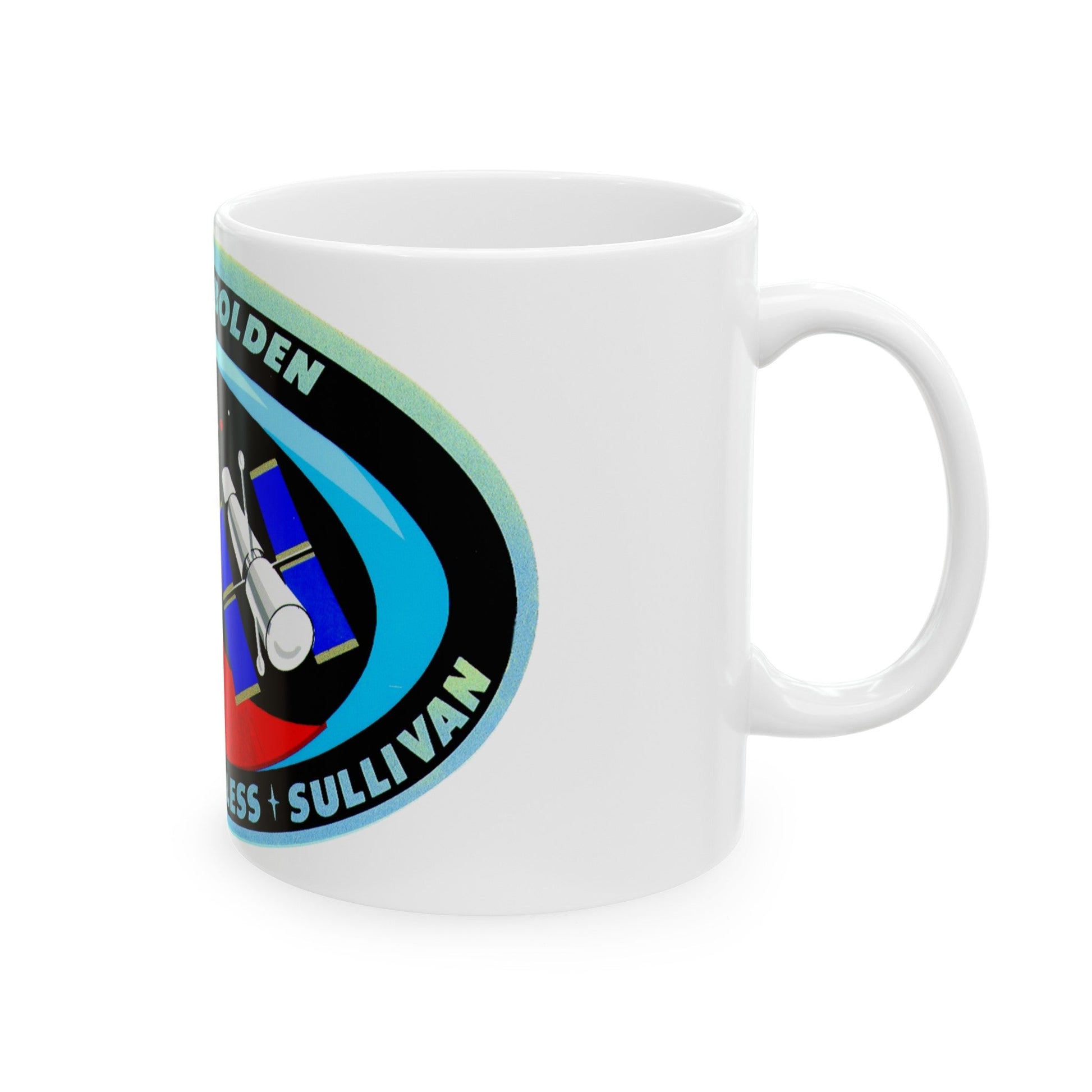 STS 31 (NASA) White Coffee Mug-The Sticker Space