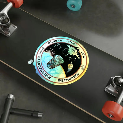 STS 32 (NASA) Holographic STICKER Die-Cut Vinyl Decal - The Sticker Space