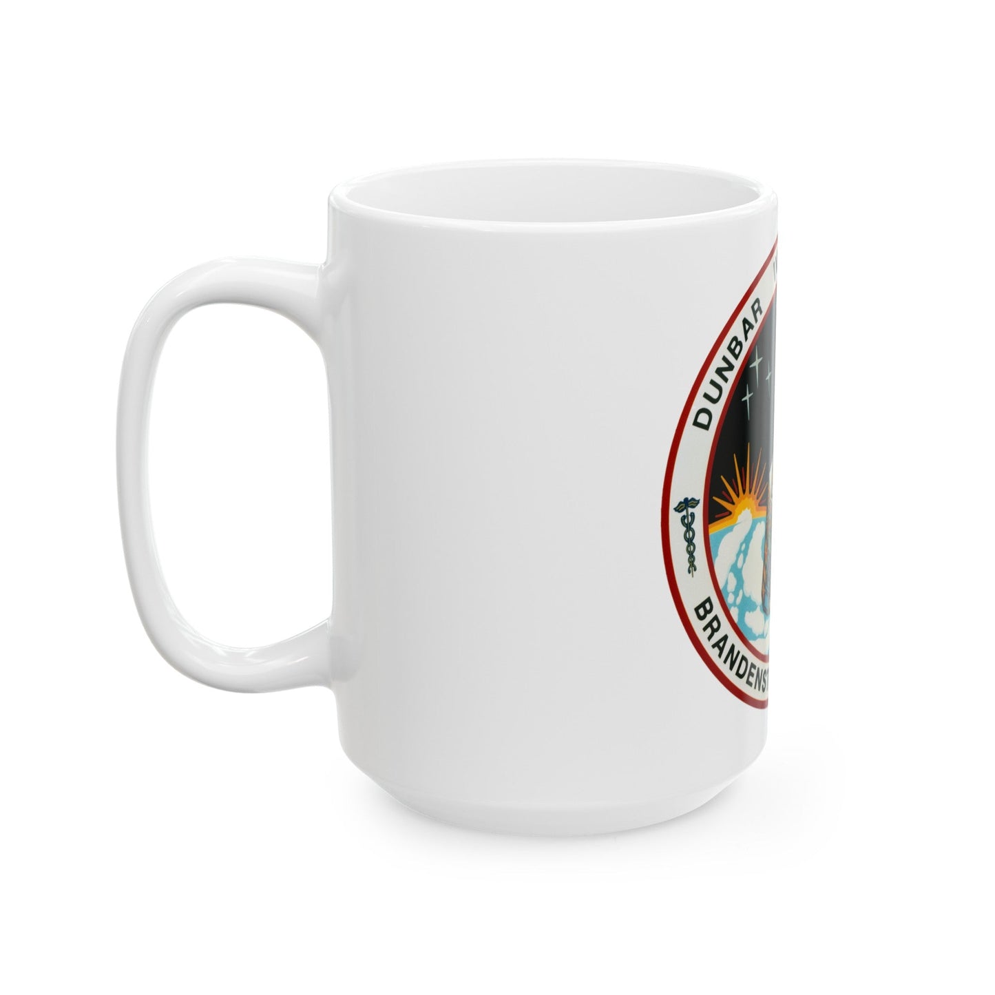 STS 32 (NASA) White Coffee Mug-The Sticker Space