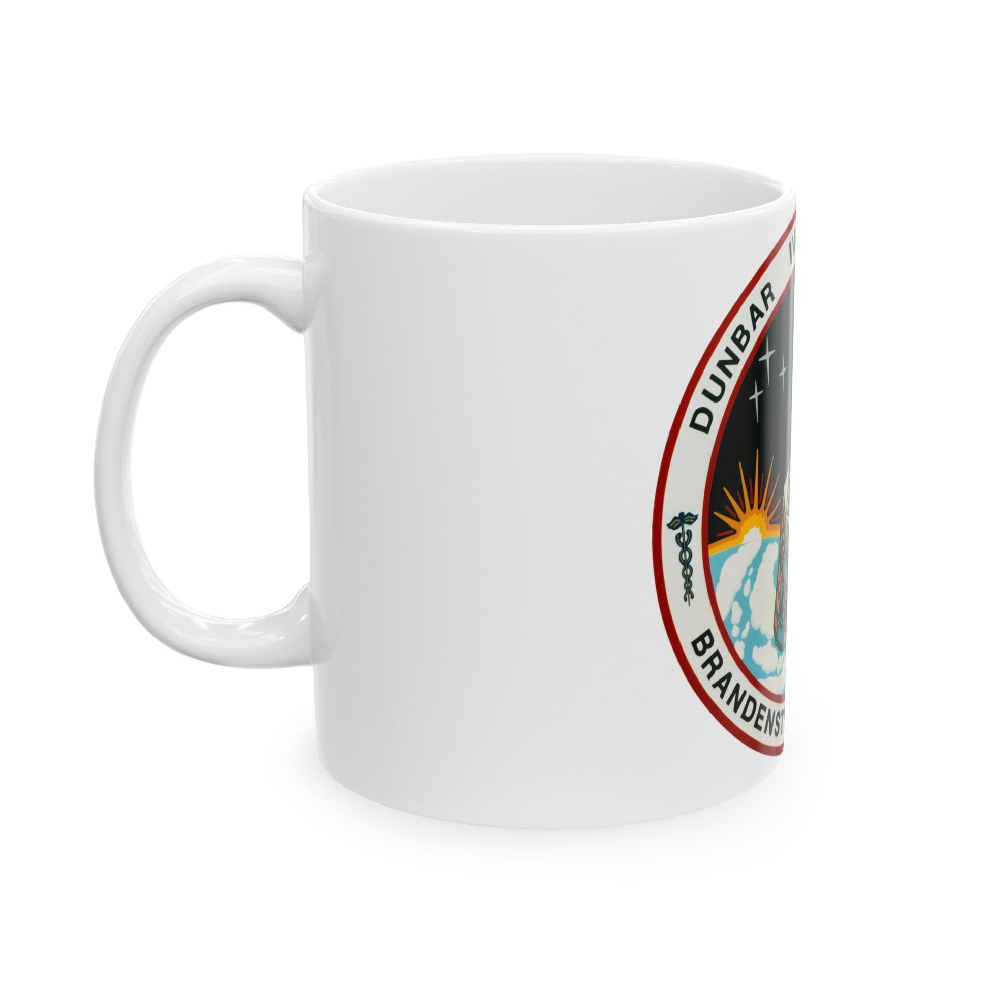 STS 32 (NASA) White Coffee Mug-The Sticker Space