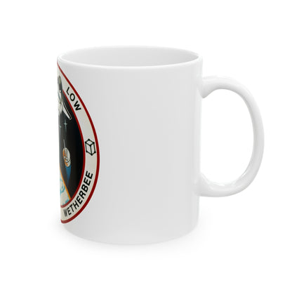 STS 32 (NASA) White Coffee Mug-The Sticker Space