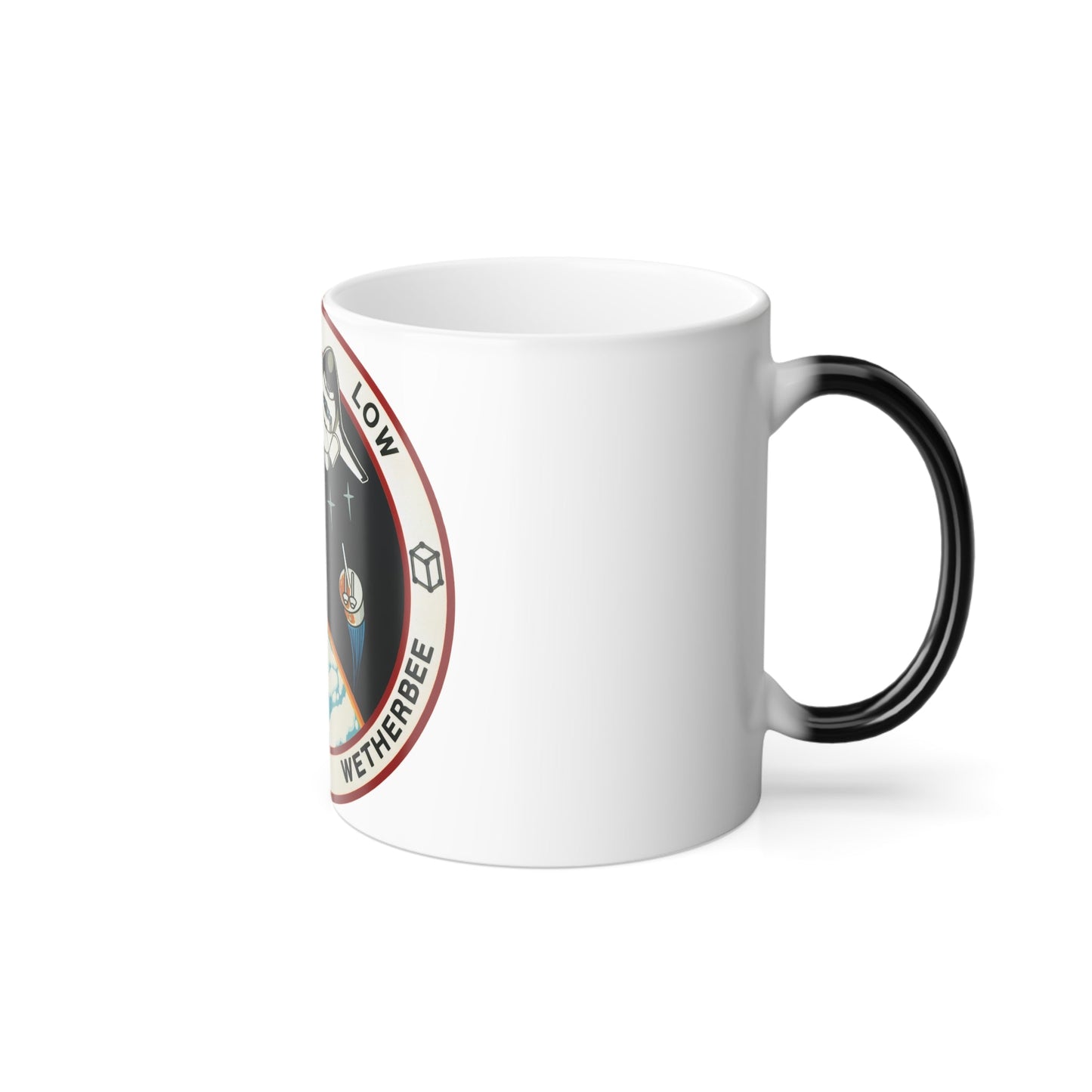 STS 32 Patch NASA - Color Changing Mug 11oz-11oz-The Sticker Space