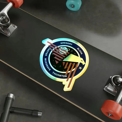 STS 33 (NASA) Holographic STICKER Die-Cut Vinyl Decal - The Sticker Space