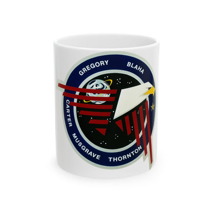 STS 33 (NASA) White Coffee Mug-11oz-The Sticker Space