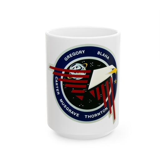 STS 33 (NASA) White Coffee Mug-15oz-The Sticker Space