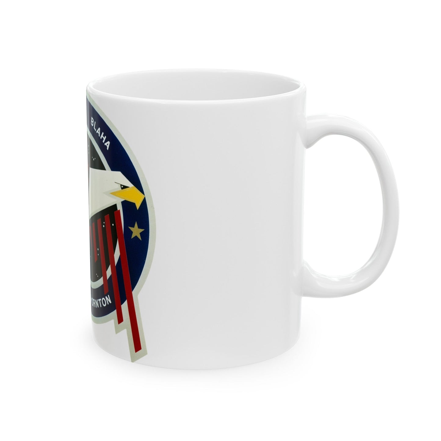 STS 33 (NASA) White Coffee Mug-The Sticker Space