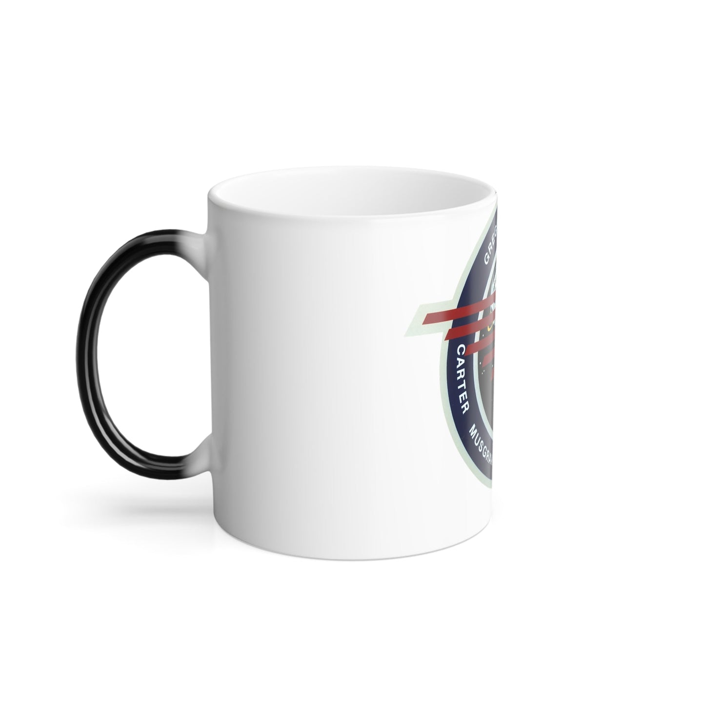 STS 33 Patch NASA - Color Changing Mug 11oz-11oz-The Sticker Space