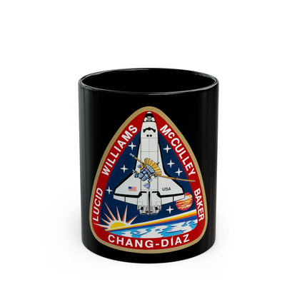 STS 34 (NASA) Black Coffee Mug-11oz-The Sticker Space