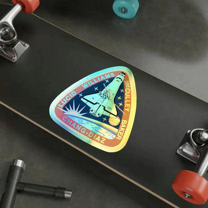 STS 34 (NASA) Holographic STICKER Die-Cut Vinyl Decal - The Sticker Space