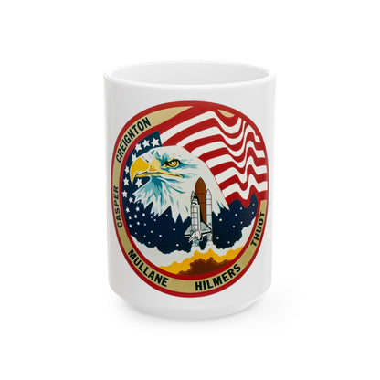 STS 36 (NASA) White Coffee Mug-15oz-The Sticker Space