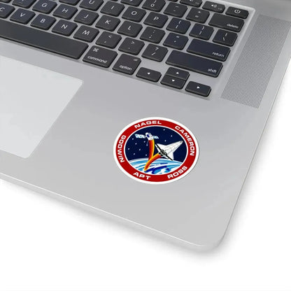 STS 37 (NASA) STICKER Vinyl Kiss-Cut Decal - The Sticker Space