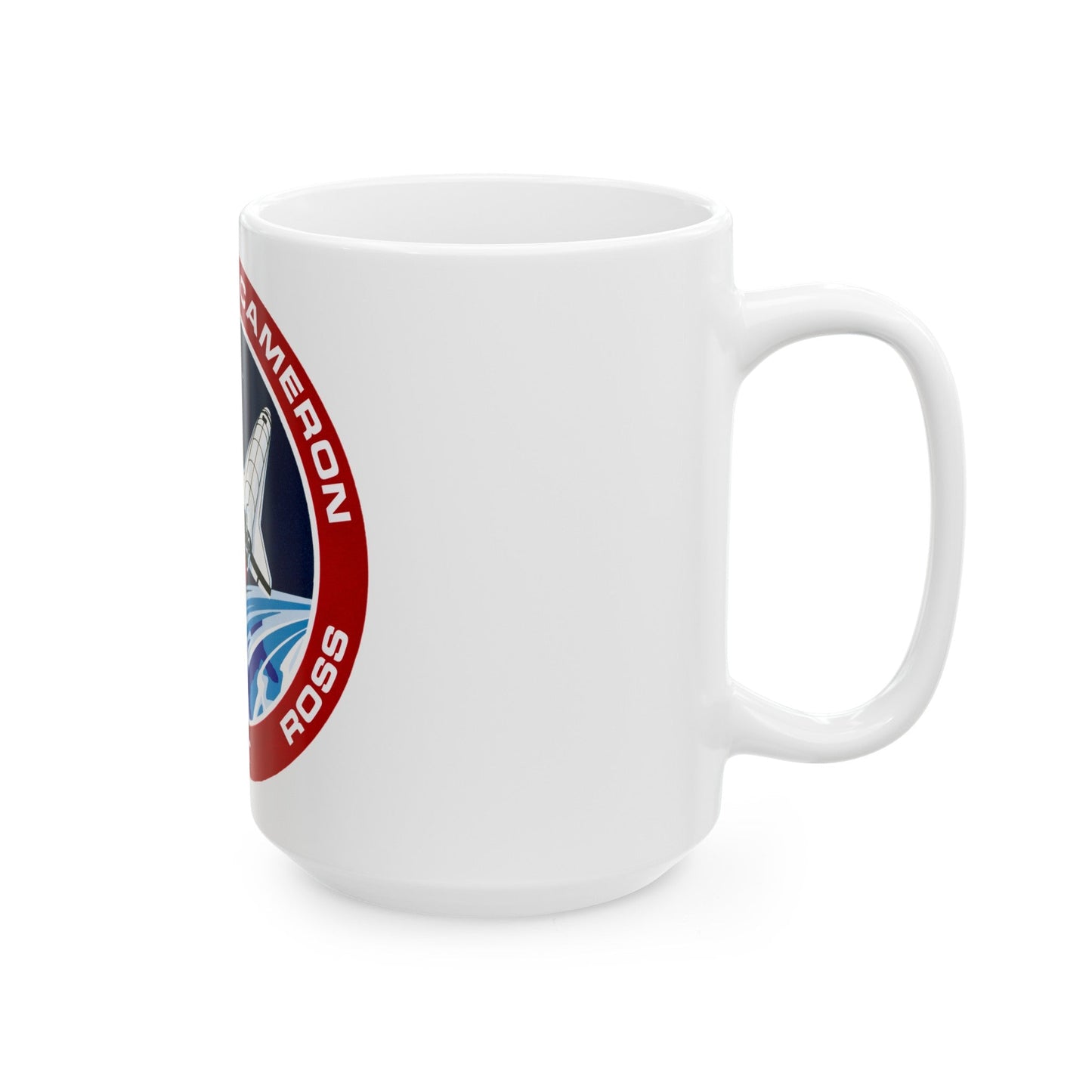 STS 37 (NASA) White Coffee Mug-The Sticker Space