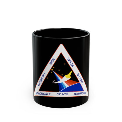 STS 39 (NASA) Black Coffee Mug-11oz-The Sticker Space