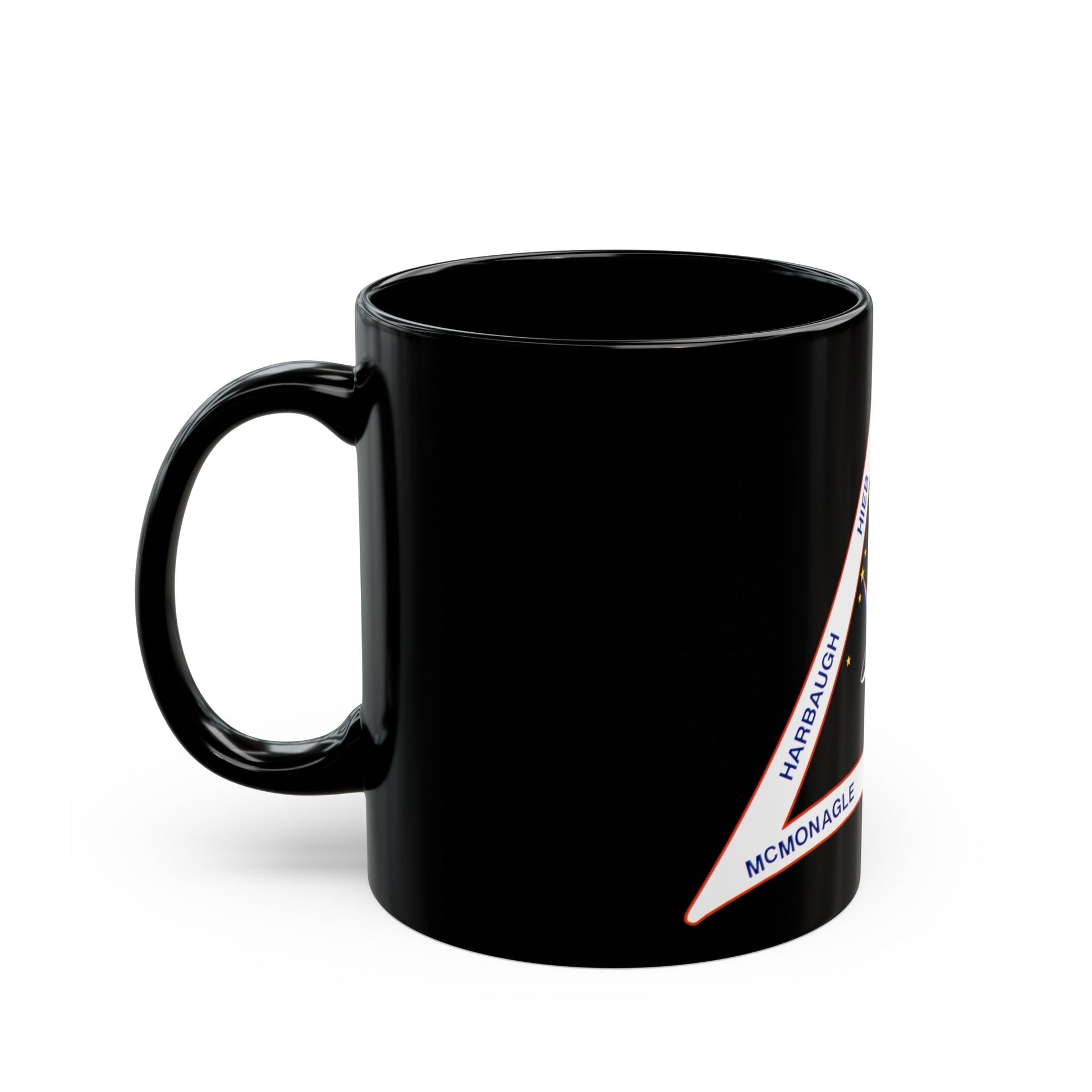 STS 39 (NASA) Black Coffee Mug-The Sticker Space