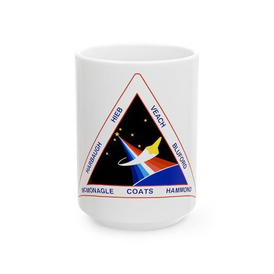 STS 39 (NASA) White Coffee Mug-15oz-The Sticker Space