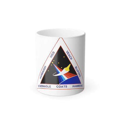 STS 39 Patch NASA - Color Changing Mug 11oz-11oz-The Sticker Space