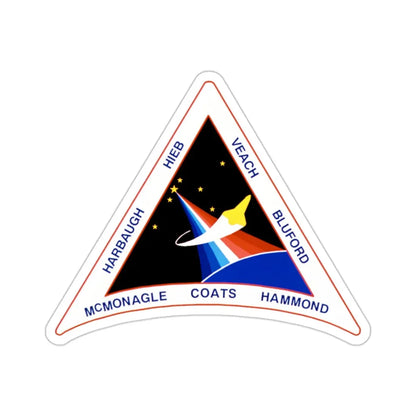 STS 39 Patch NASA STICKER Vinyl Die-Cut Decal 2 Inch - The Sticker Space