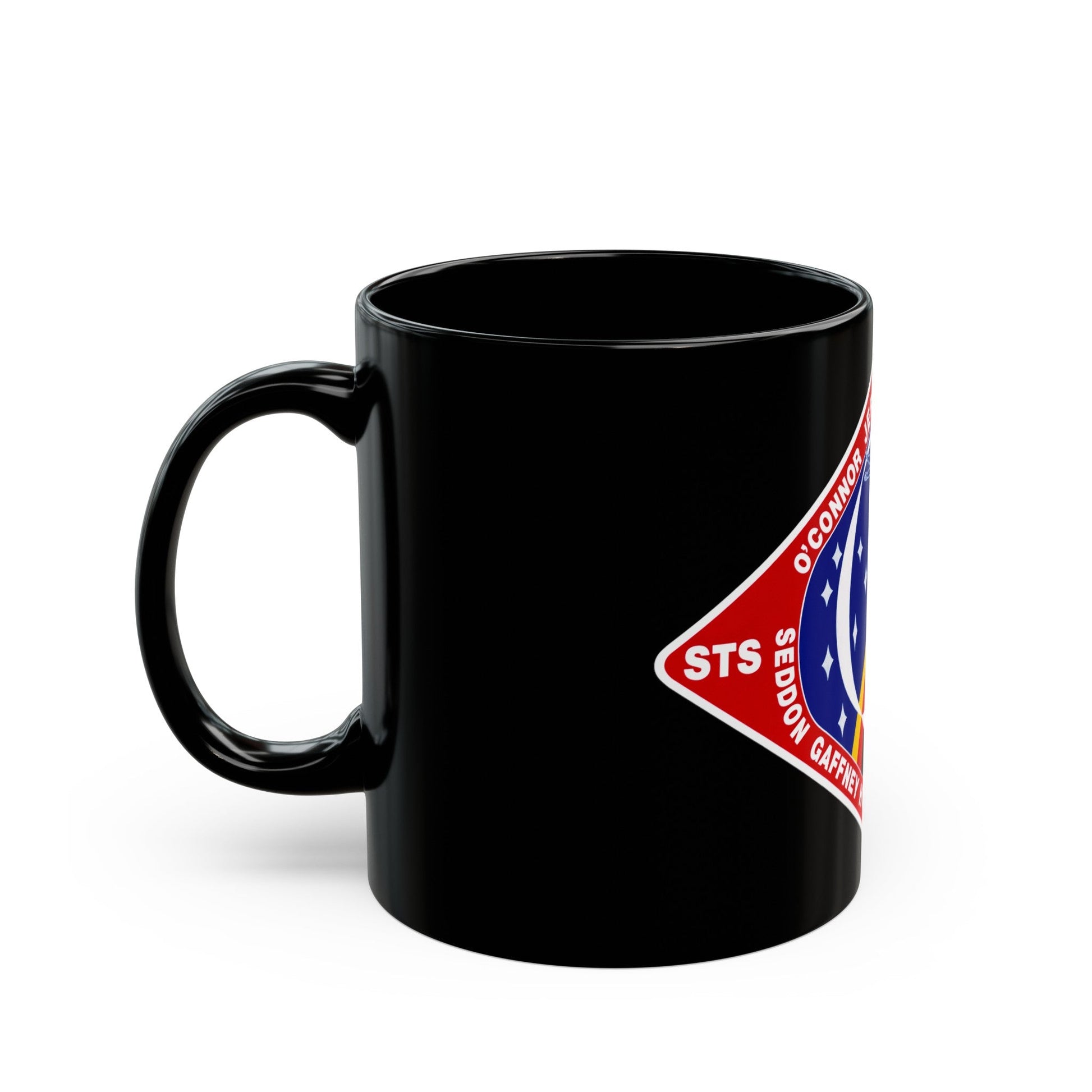 STS 40 (NASA) Black Coffee Mug-The Sticker Space