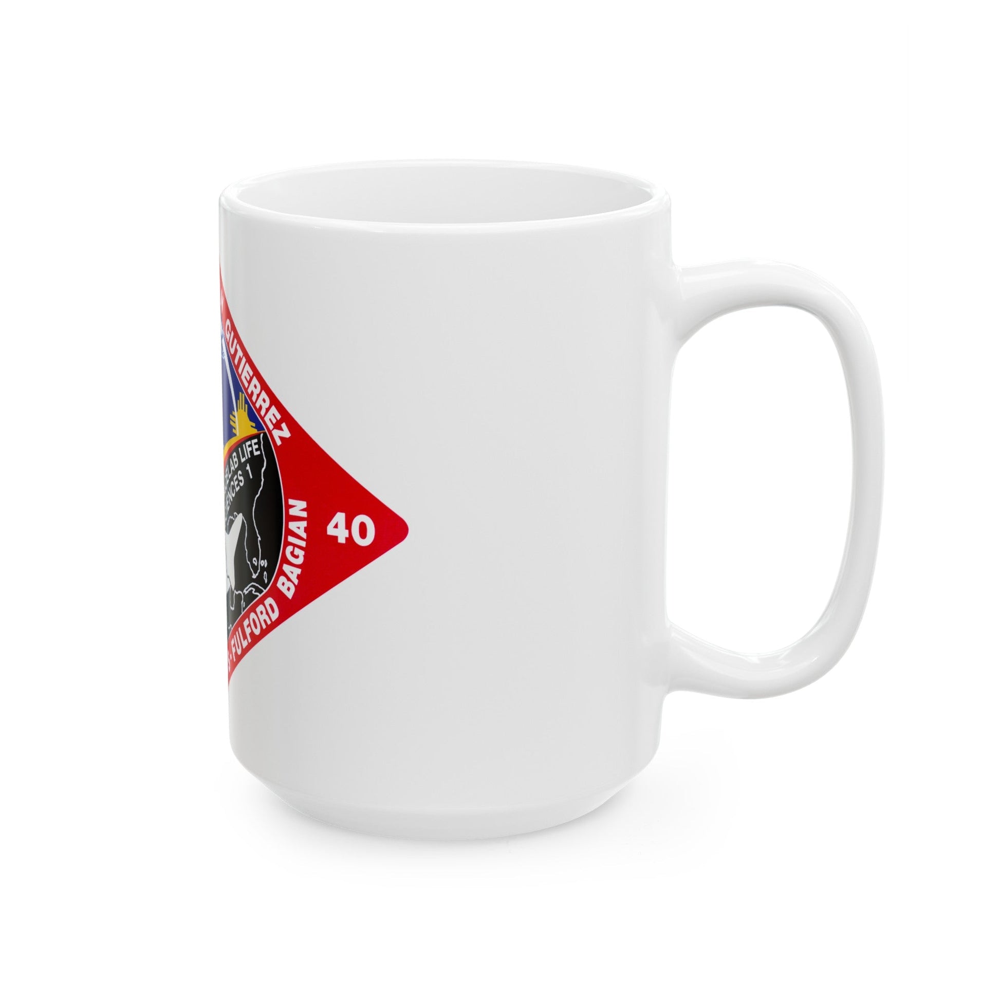 STS 40 (NASA) White Coffee Mug-The Sticker Space