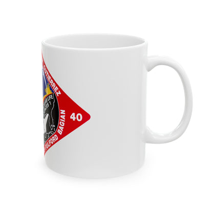 STS 40 (NASA) White Coffee Mug-The Sticker Space