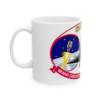 STS 41 b (NASA) White Coffee Mug-The Sticker Space