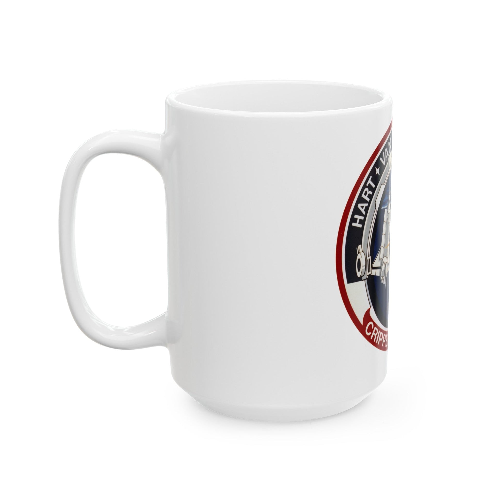 STS 41 C (NASA) White Coffee Mug-The Sticker Space