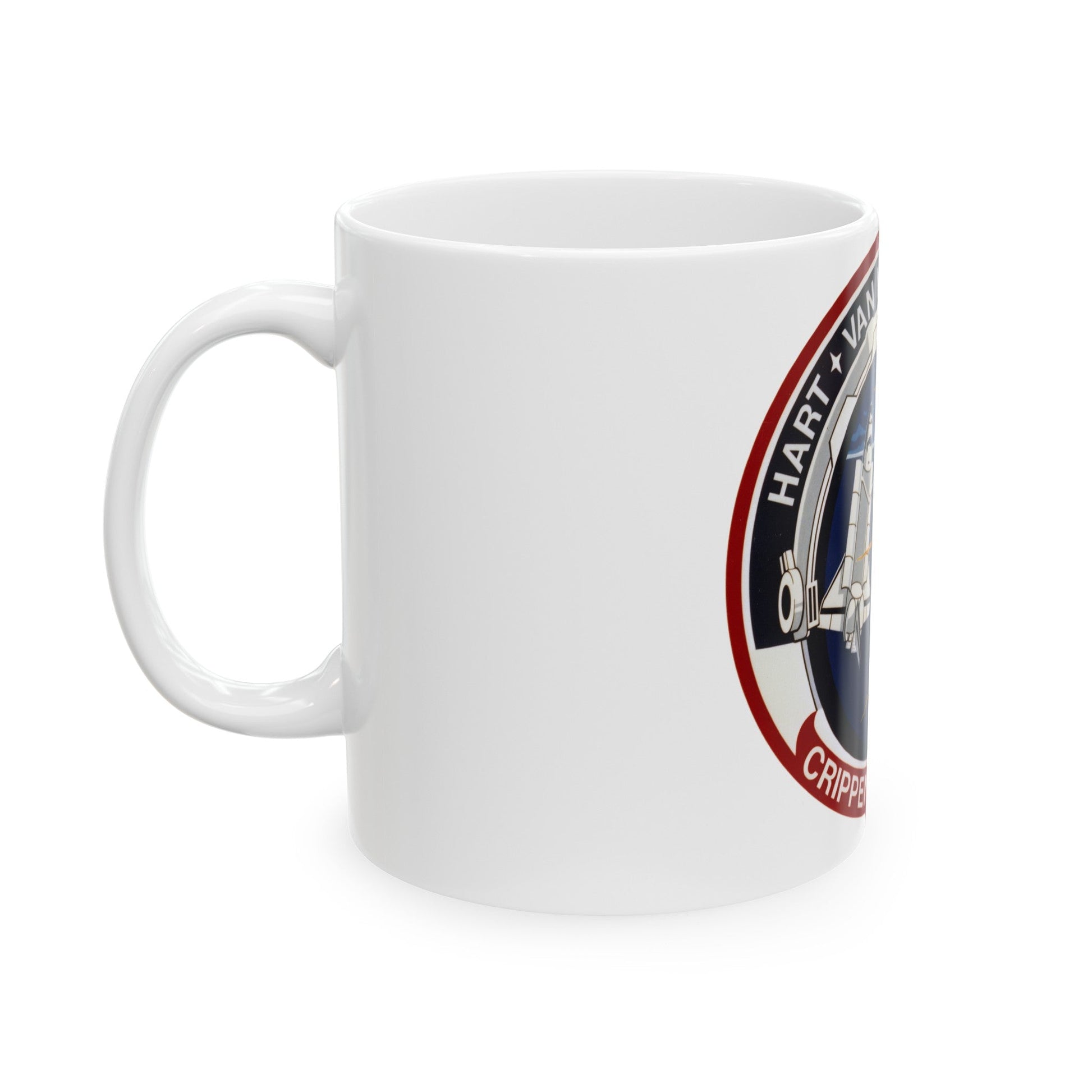 STS 41 C (NASA) White Coffee Mug-The Sticker Space