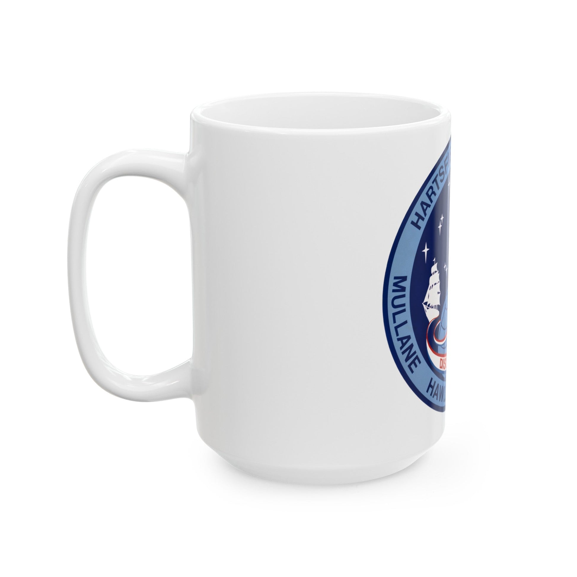 STS 41 d (NASA) White Coffee Mug-The Sticker Space