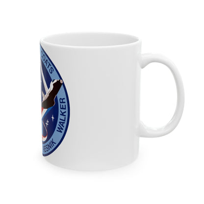 STS 41 d (NASA) White Coffee Mug-The Sticker Space