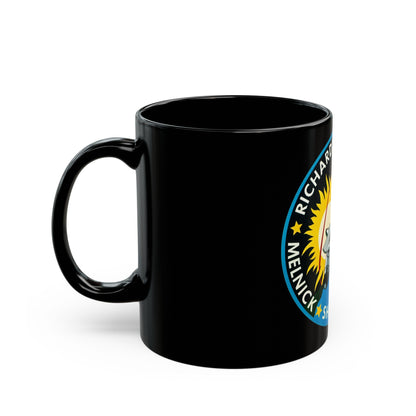 STS 41 (NASA) Black Coffee Mug-The Sticker Space