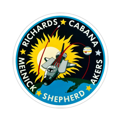 STS 41 Patch NASA STICKER Vinyl Die-Cut Decal 2 Inch - The Sticker Space
