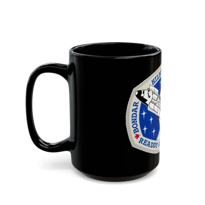 STS 42 (NASA) Black Coffee Mug-The Sticker Space