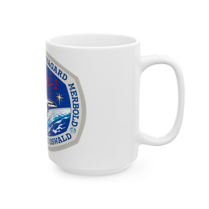 STS 42 (NASA) White Coffee Mug-The Sticker Space