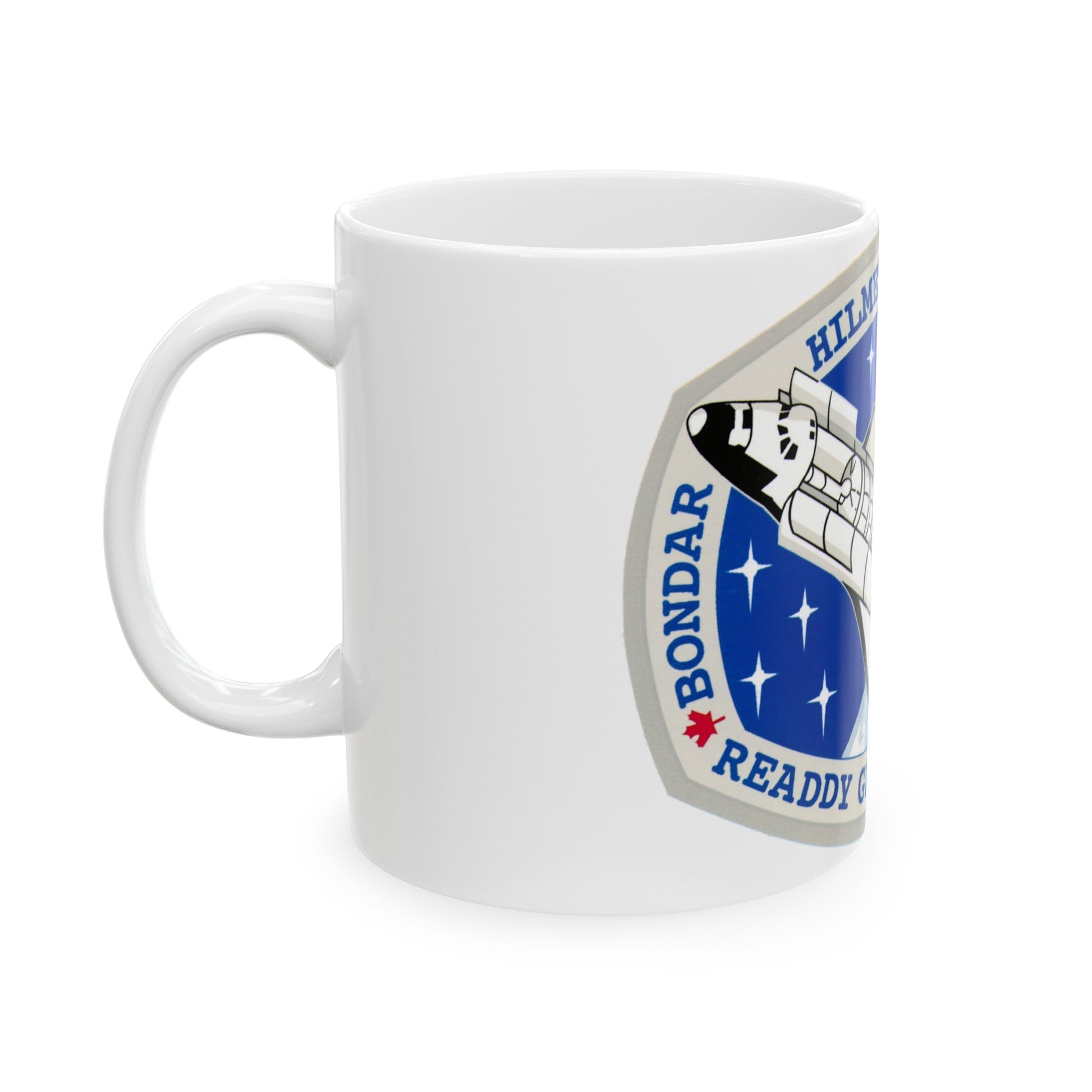 STS 42 (NASA) White Coffee Mug-The Sticker Space