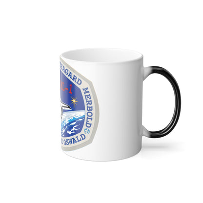 STS 42 Patch NASA - Color Changing Mug 11oz-11oz-The Sticker Space