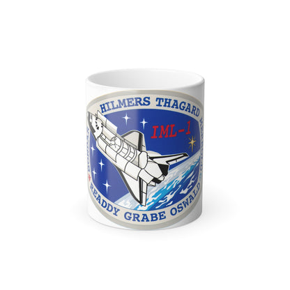 STS 42 Patch NASA - Color Changing Mug 11oz-11oz-The Sticker Space