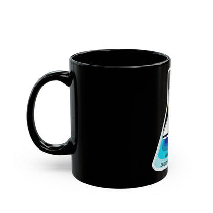 STS 43 (NASA) Black Coffee Mug-The Sticker Space