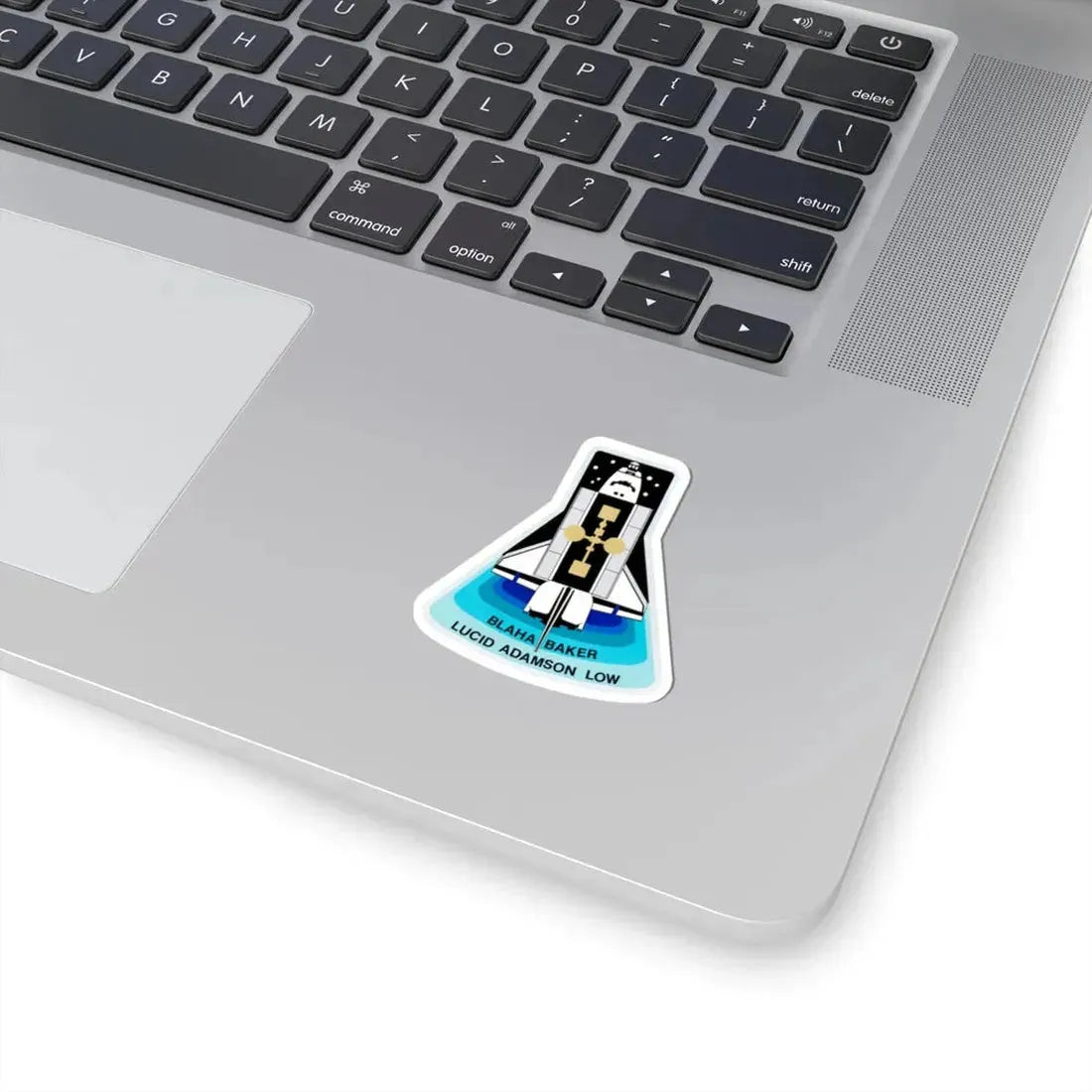 STS 43 (NASA) STICKER Vinyl Kiss-Cut Decal - The Sticker Space