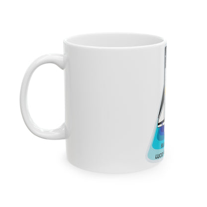 STS 43 (NASA) White Coffee Mug-The Sticker Space