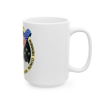 STS 44 (NASA) White Coffee Mug-The Sticker Space