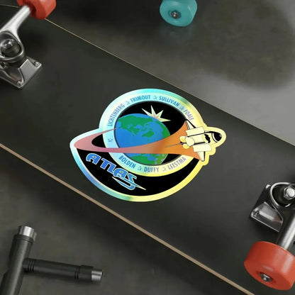 STS 45 (NASA) Holographic STICKER Die-Cut Vinyl Decal - The Sticker Space