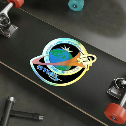 STS 45 (NASA) Holographic STICKER Die-Cut Vinyl Decal - The Sticker Space