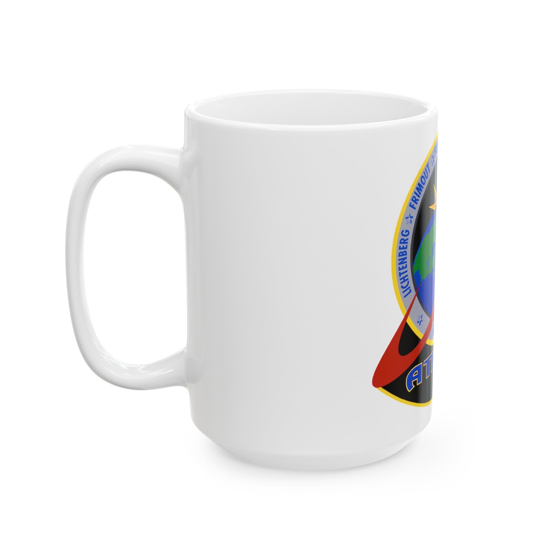 STS 45 (NASA) White Coffee Mug-The Sticker Space