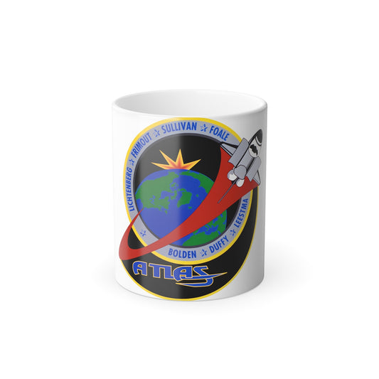 STS 45 Patch NASA - Color Changing Mug 11oz-11oz-The Sticker Space